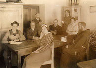 Konferenz im Rathaus, 1915