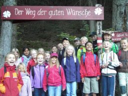 Wandertag - Weg der guten Wünsche