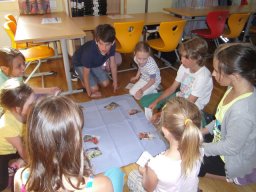 Kindergarten auf Besuch