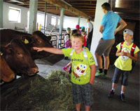 Besuch am Bauernhof (Juni 2012)