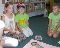Lesespaß mit den Kindergartenkindern (Juni 2012)