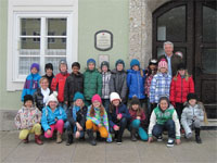 Besuch im Rathaus (März 2013)