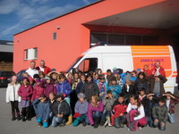 Besuch beim Roten Kreuz (Oktober 2012)