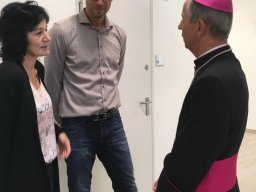 Besuch Weihbischof Hofer