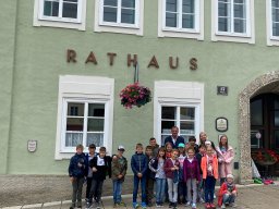 Besuch im Rathaus