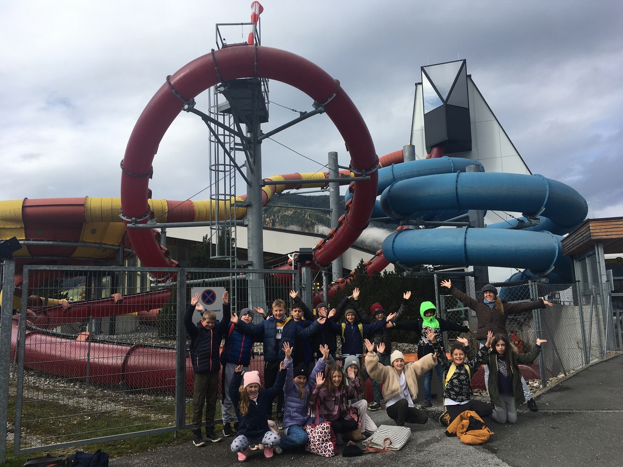 Schwimmen und Tauchen in der Therme Amadé