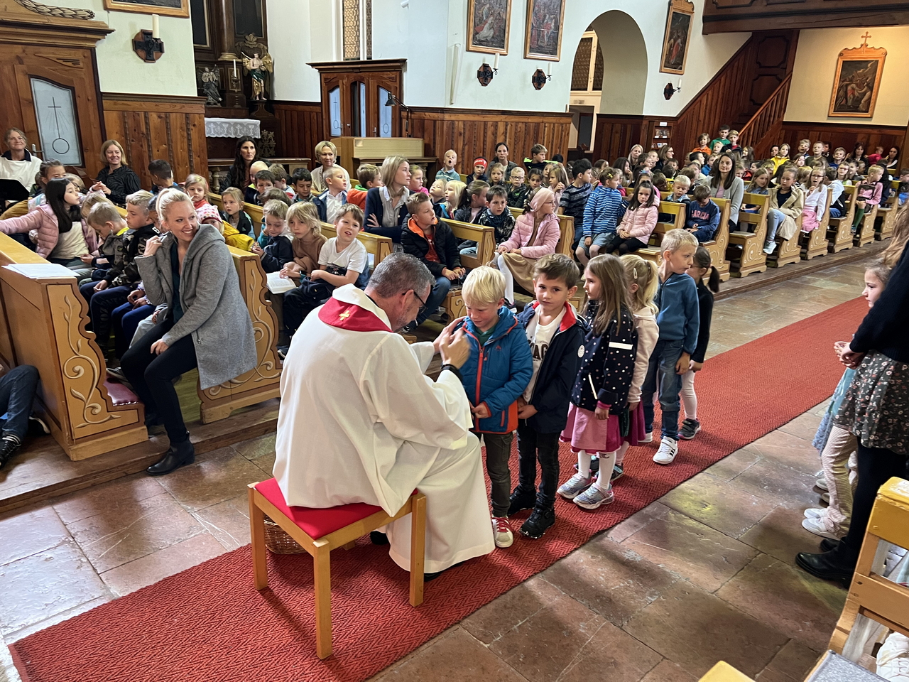 Schulanfangsgottesdienst - „Gott aber sieht das Herz an“  